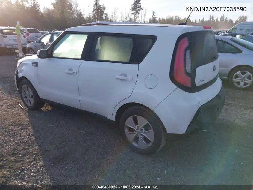 KNDJN2A20E7035590 2014 Kia Soul