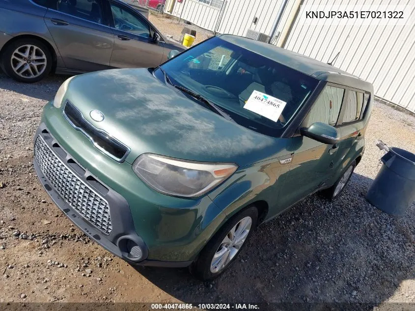 KNDJP3A51E7021322 2014 Kia Soul +