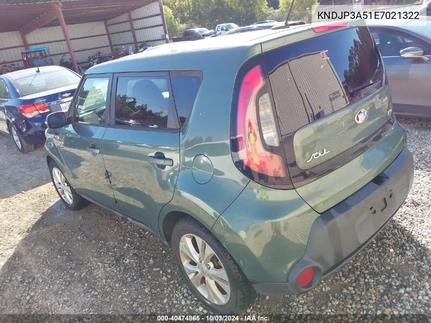 KNDJP3A51E7021322 2014 Kia Soul +