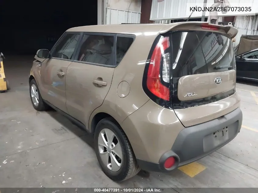 KNDJN2A28E7073035 2014 Kia Soul