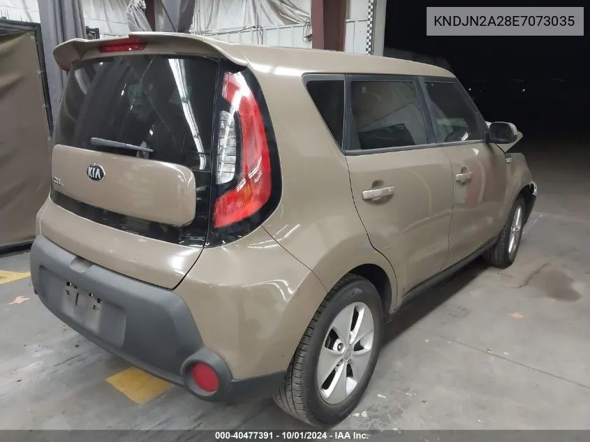 KNDJN2A28E7073035 2014 Kia Soul