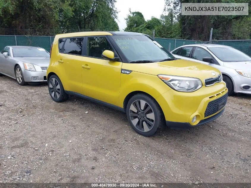 2014 Kia Soul ! VIN: KNDJX3A51E7023507 Lot: 40479930