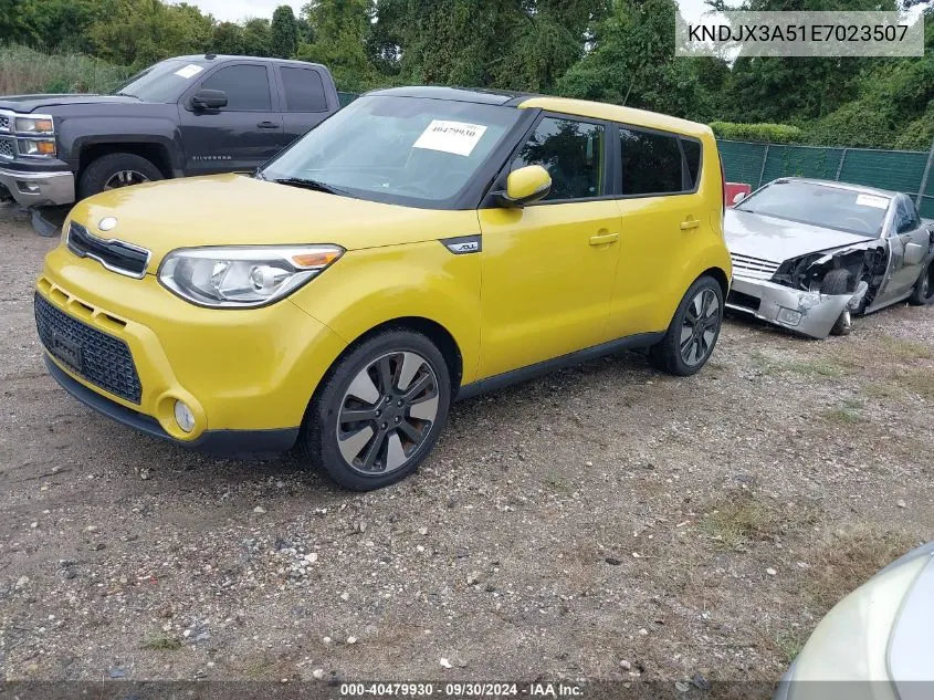 2014 Kia Soul ! VIN: KNDJX3A51E7023507 Lot: 40479930