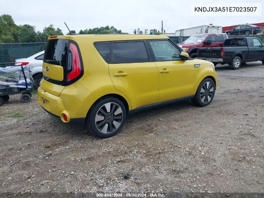 KNDJX3A51E7023507 2014 Kia Soul !