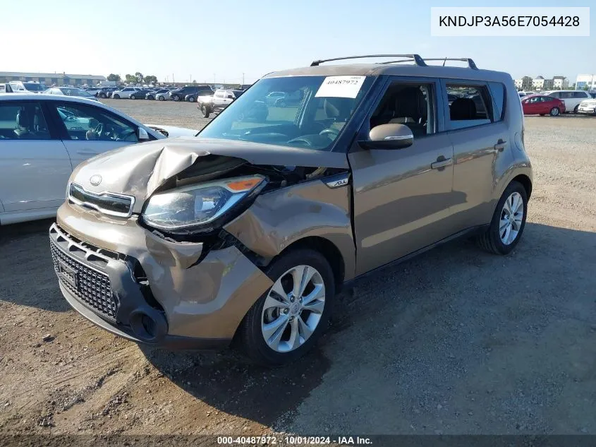 2014 Kia Soul + VIN: KNDJP3A56E7054428 Lot: 40487972