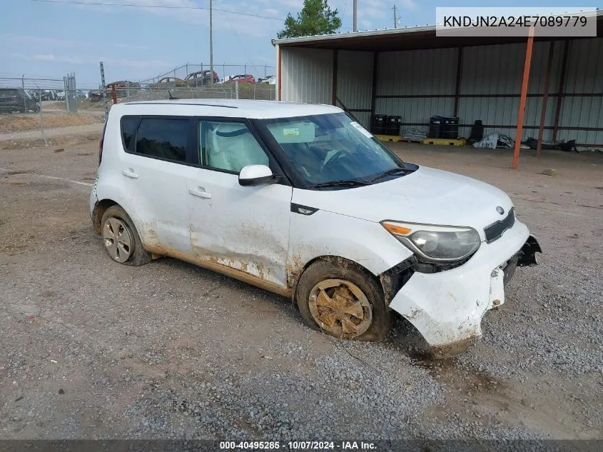 2014 Kia Soul VIN: KNDJN2A24E7089779 Lot: 40495285