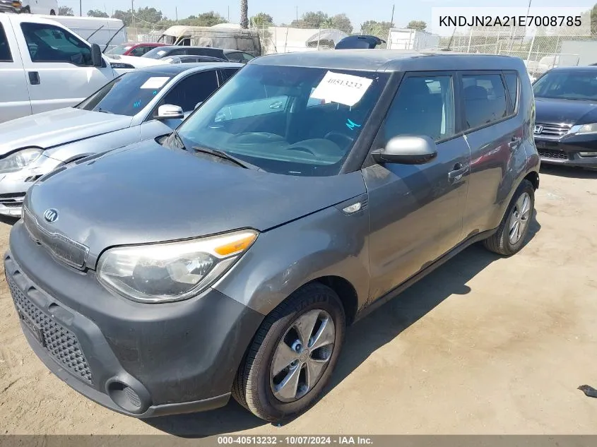 2014 Kia Soul VIN: KNDJN2A21E7008785 Lot: 40513232