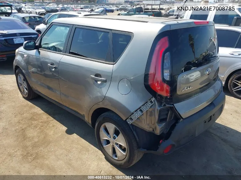 2014 Kia Soul VIN: KNDJN2A21E7008785 Lot: 40513232