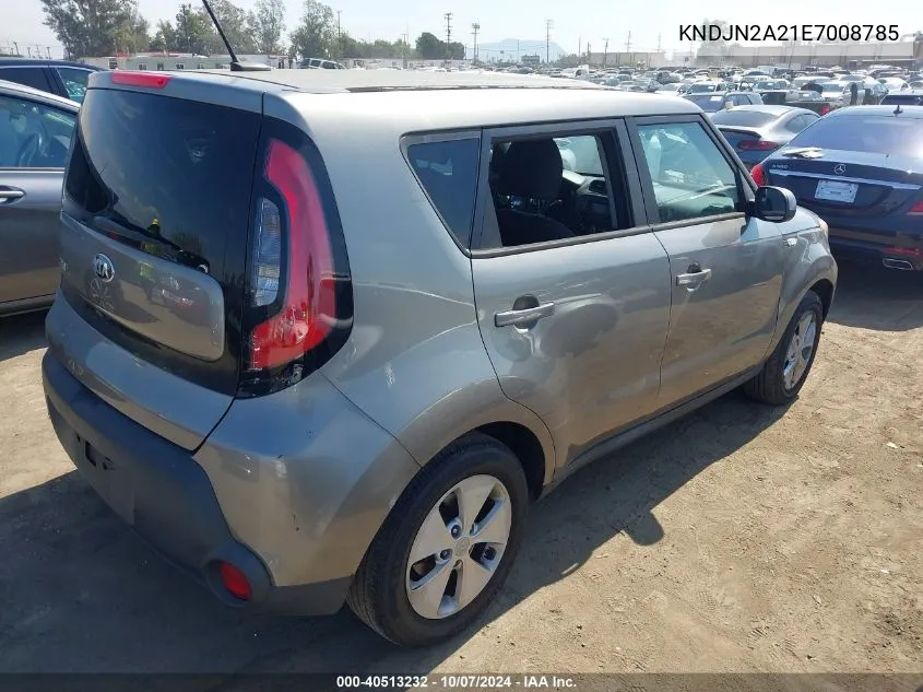 2014 Kia Soul VIN: KNDJN2A21E7008785 Lot: 40513232