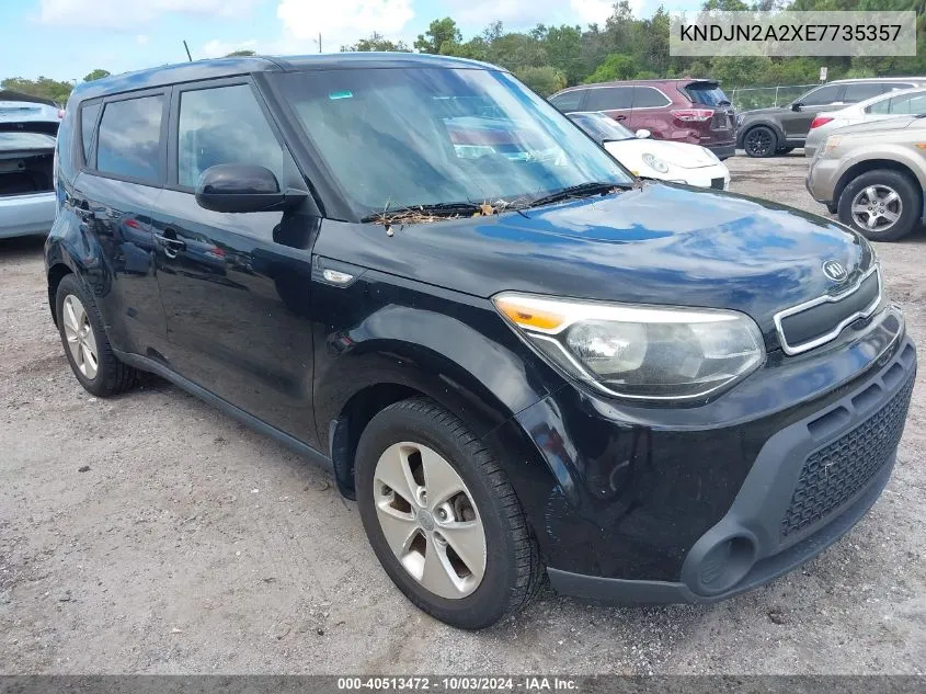 2014 Kia Soul VIN: KNDJN2A2XE7735357 Lot: 40513472