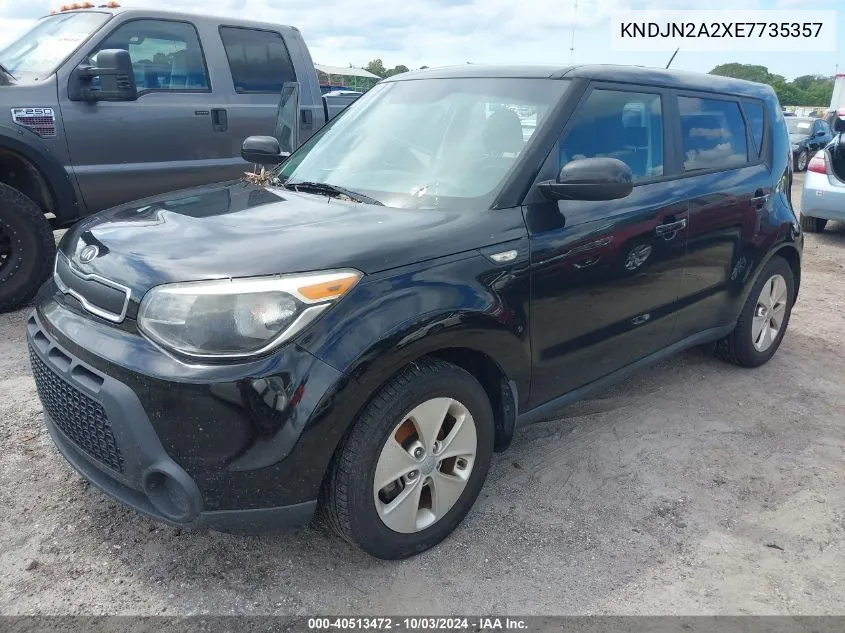 KNDJN2A2XE7735357 2014 Kia Soul