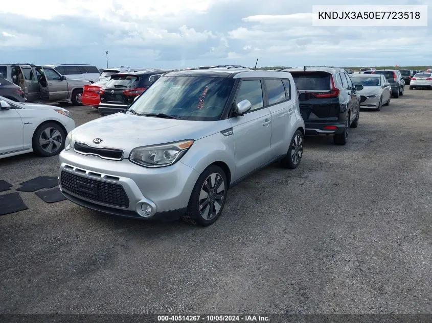 2014 Kia Soul ! VIN: KNDJX3A50E7723518 Lot: 40514267