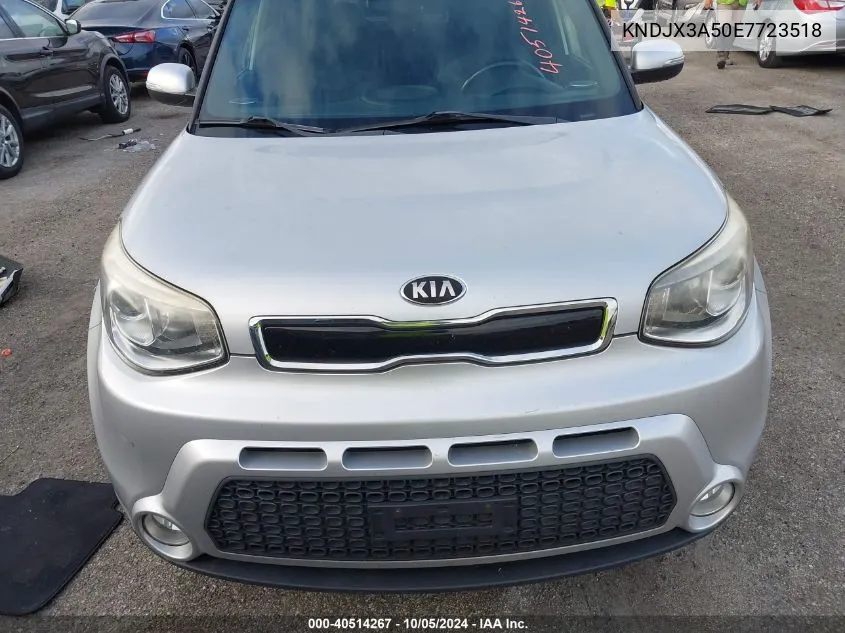 2014 Kia Soul ! VIN: KNDJX3A50E7723518 Lot: 40514267