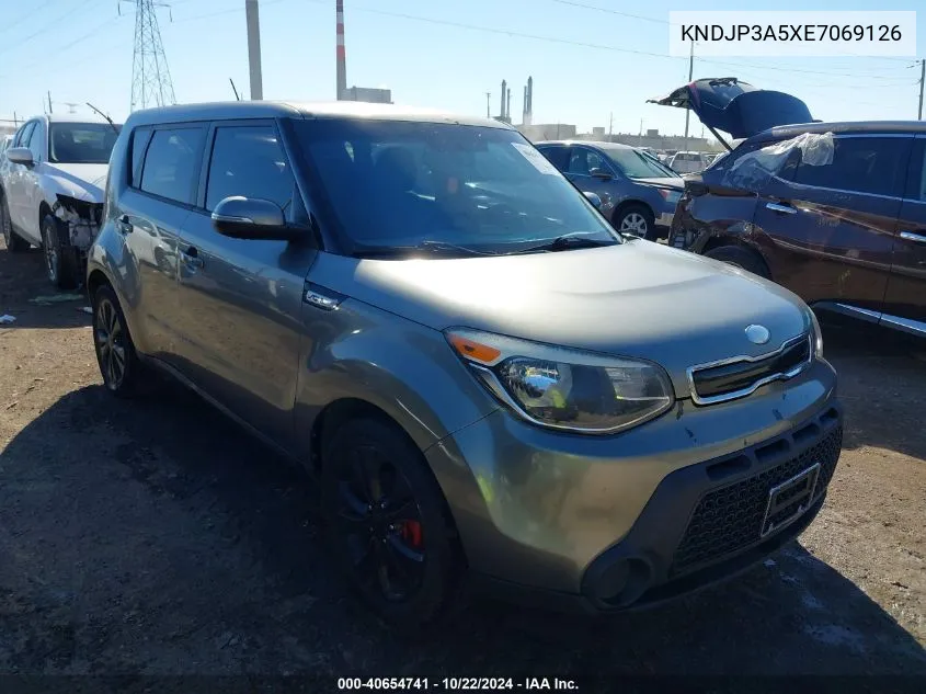 2014 Kia Soul + VIN: KNDJP3A5XE7069126 Lot: 40654741