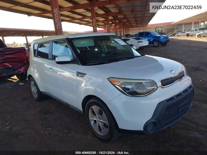 2014 Kia Soul VIN: KNDJN2A23E7022459 Lot: 40668258