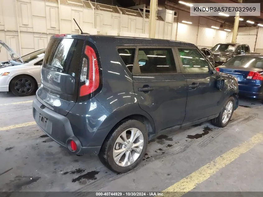 2014 Kia Soul + VIN: KNDJP3A57E7032969 Lot: 40744929