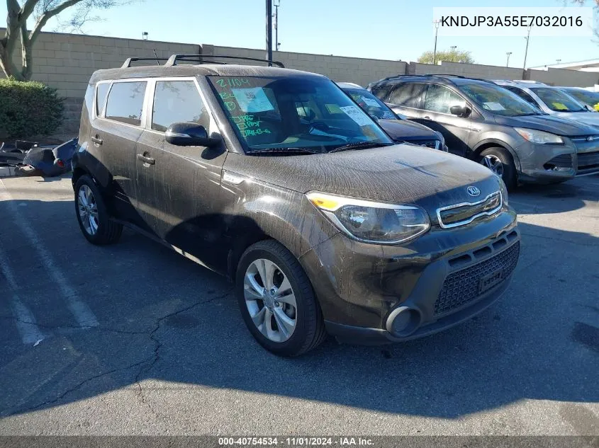 2014 Kia Soul + VIN: KNDJP3A55E7032016 Lot: 40754534