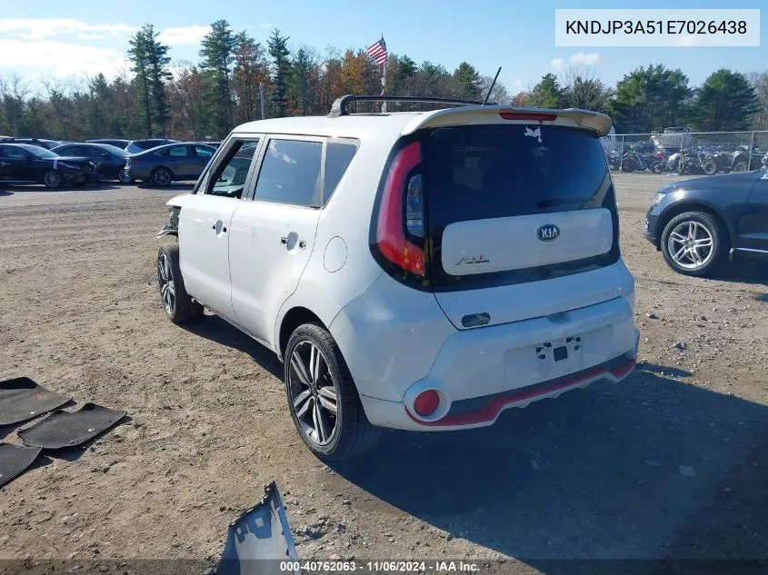 KNDJP3A51E7026438 2014 Kia Soul +