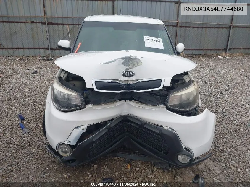 2014 Kia Soul ! VIN: KNDJX3A54E7744680 Lot: 40770443