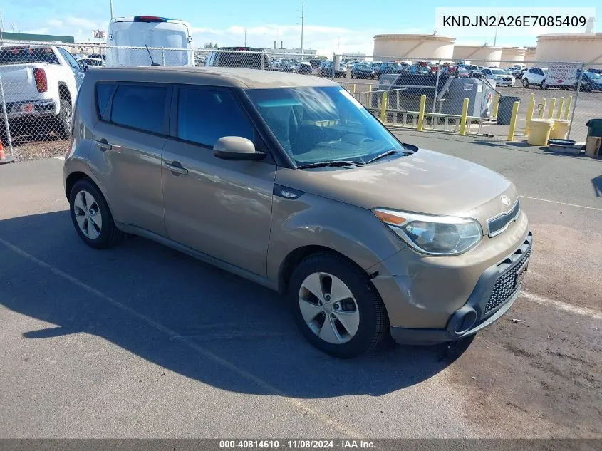 2014 Kia Soul VIN: KNDJN2A26E7085409 Lot: 40814610