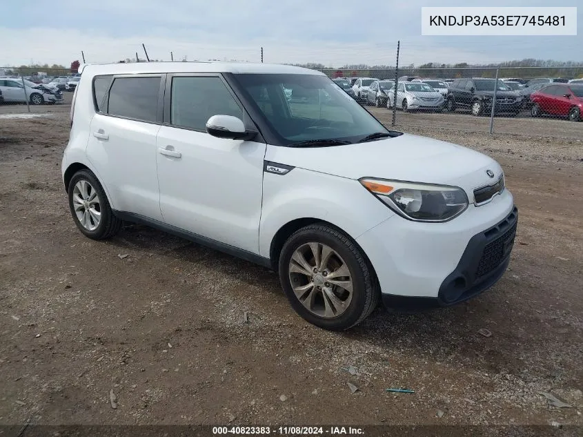 KNDJP3A53E7745481 2014 Kia Soul +