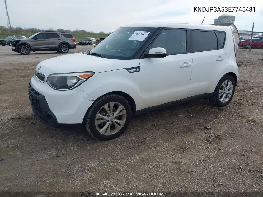 KNDJP3A53E7745481 2014 Kia Soul +