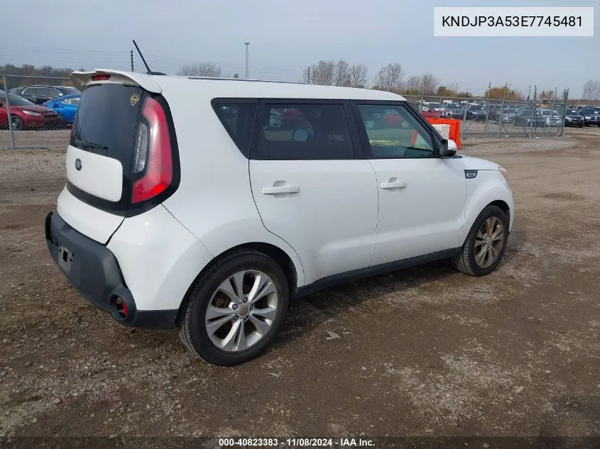 KNDJP3A53E7745481 2014 Kia Soul +