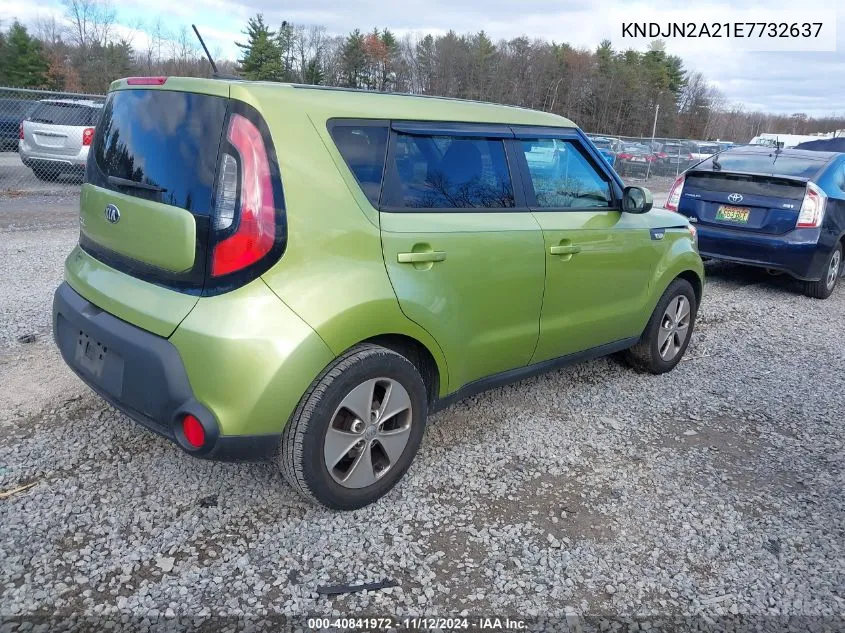 2014 Kia Soul VIN: KNDJN2A21E7732637 Lot: 40841972