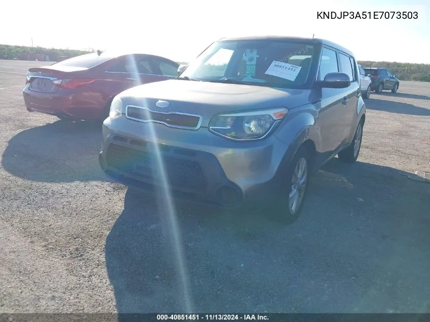 KNDJP3A51E7073503 2014 Kia Soul +