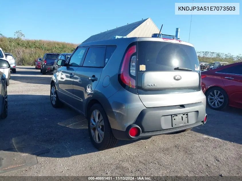 KNDJP3A51E7073503 2014 Kia Soul +