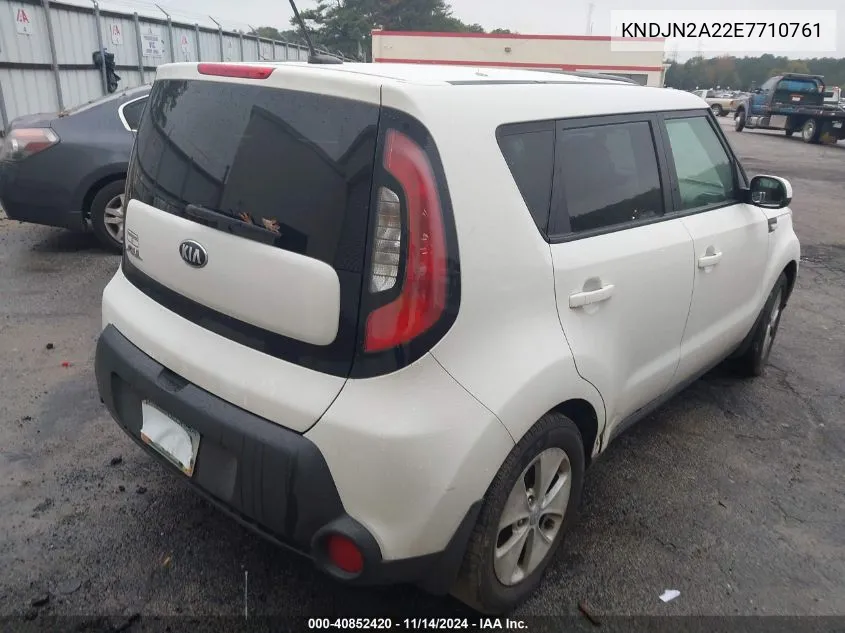 KNDJN2A22E7710761 2014 Kia Soul