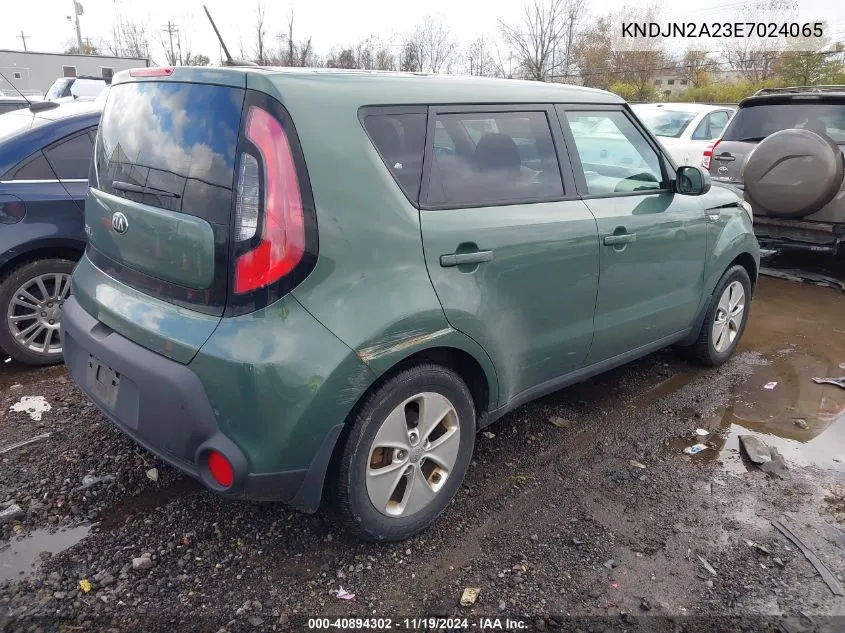 2014 Kia Soul VIN: KNDJN2A23E7024065 Lot: 40894302