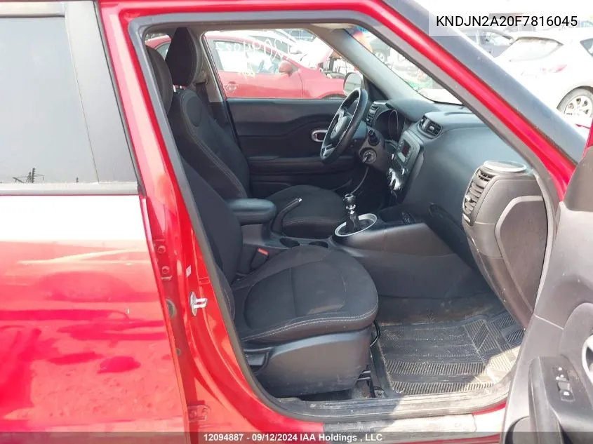 KNDJN2A20F7816045 2015 Kia Soul