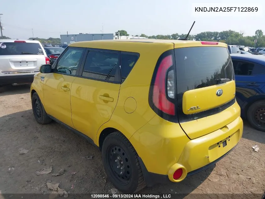 KNDJN2A25F7122869 2015 Kia Soul