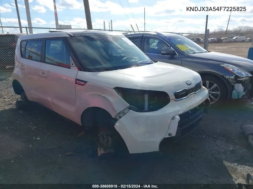 2015 Kia Soul ! VIN: KNDJX3A54F7225825 Lot: 38608918