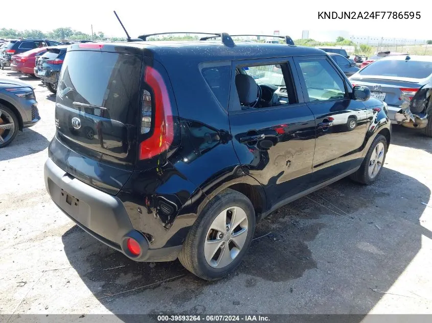 KNDJN2A24F7786595 2015 Kia Soul !