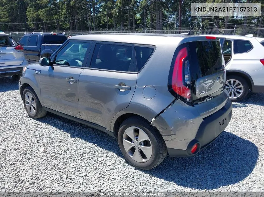 2015 Kia Soul VIN: KNDJN2A21F7157313 Lot: 39705410