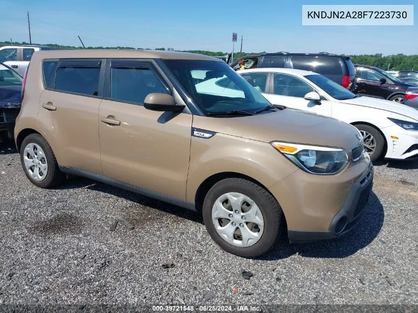 2015 Kia Soul VIN: KNDJN2A28F7223730 Lot: 39721548