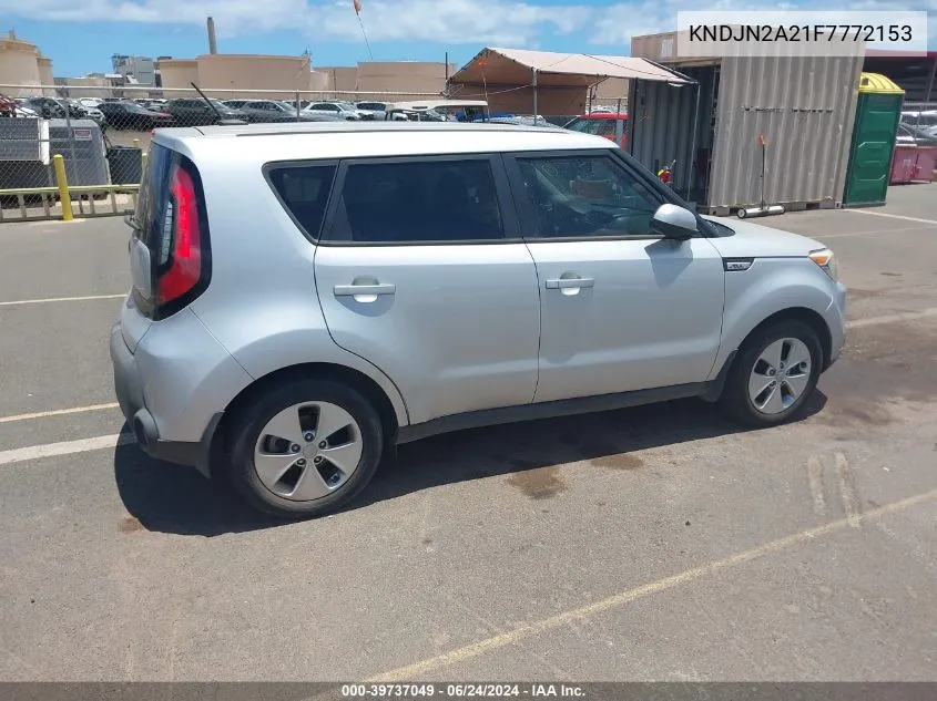 KNDJN2A21F7772153 2015 Kia Soul