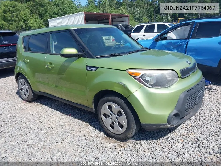 2015 Kia Soul VIN: KNDJN2A21F7764067 Lot: 39745989