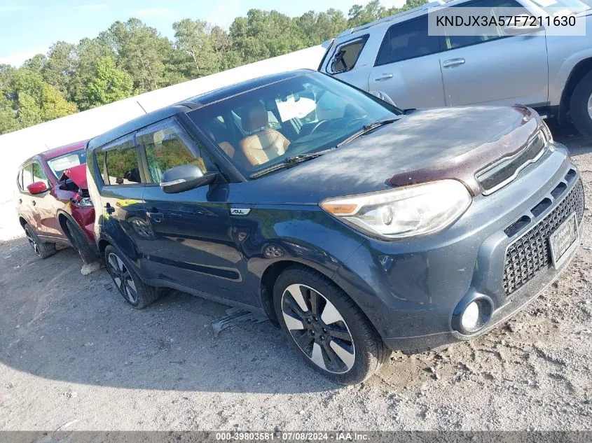 2015 Kia Soul ! VIN: KNDJX3A57F7211630 Lot: 39803581