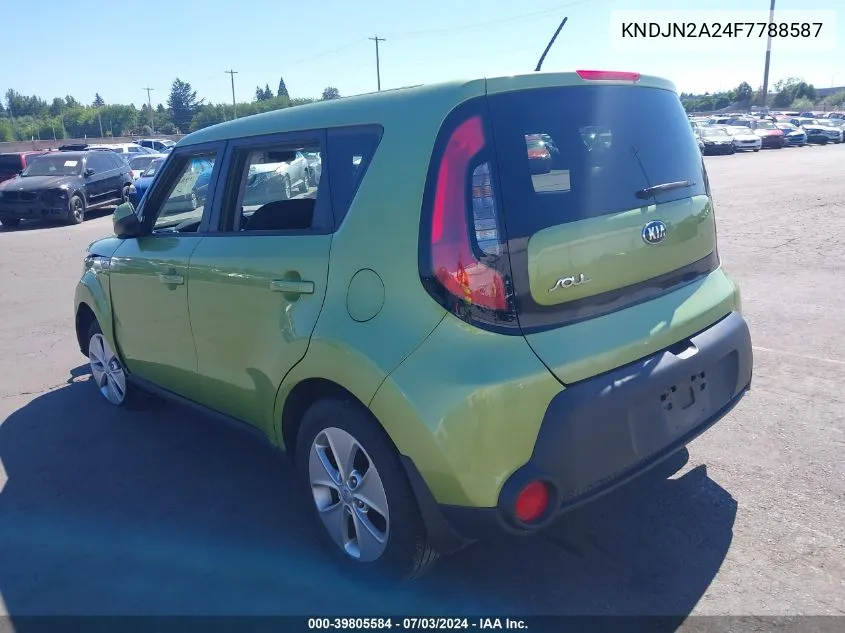 KNDJN2A24F7788587 2015 Kia Soul