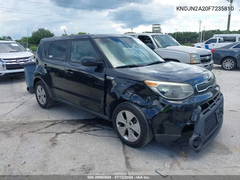 2015 Kia Soul VIN: KNDJN2A20F7235810 Lot: 39860688