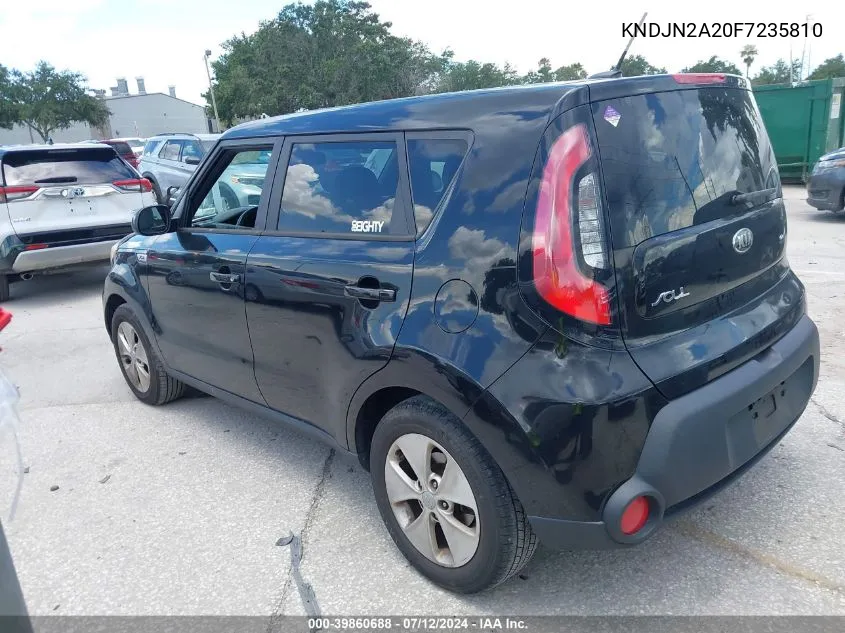 KNDJN2A20F7235810 2015 Kia Soul