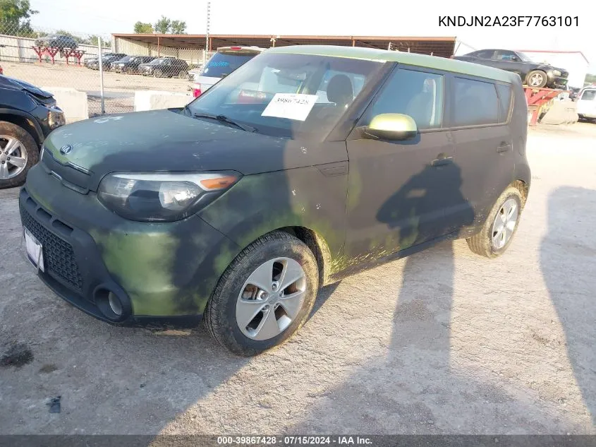 KNDJN2A23F7763101 2015 Kia Soul