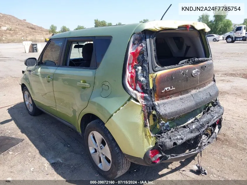 KNDJN2A24F7785754 2015 Kia Soul