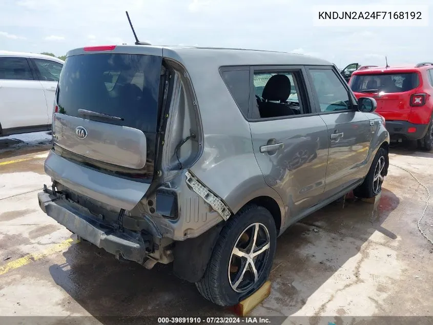 KNDJN2A24F7168192 2015 Kia Soul