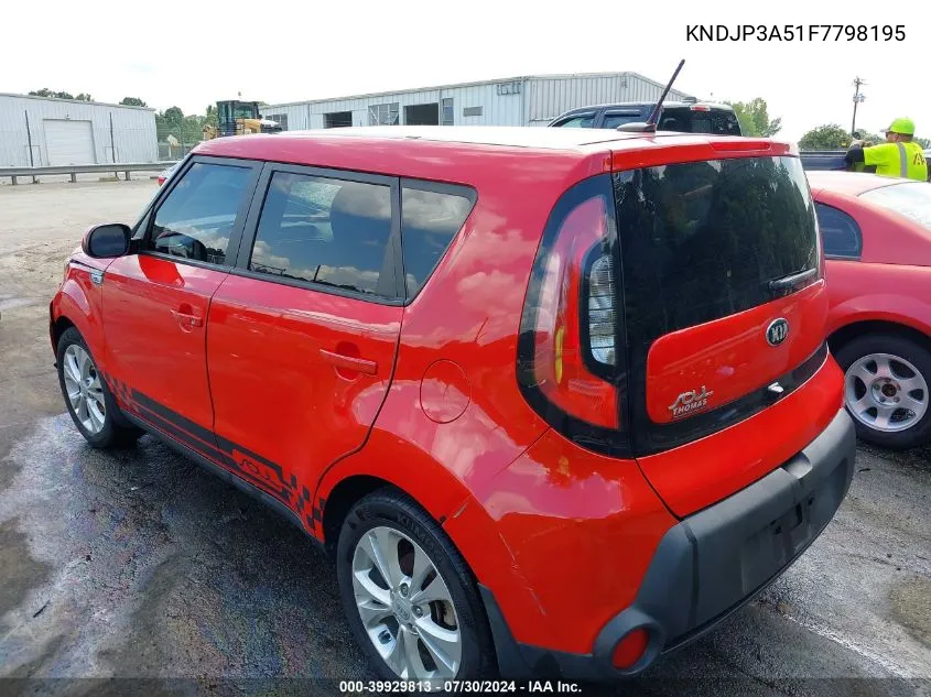 KNDJP3A51F7798195 2015 Kia Soul +