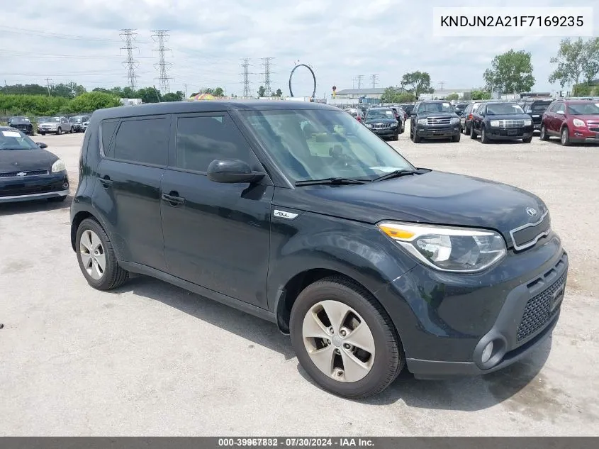 2015 Kia Soul VIN: KNDJN2A21F7169235 Lot: 39967832