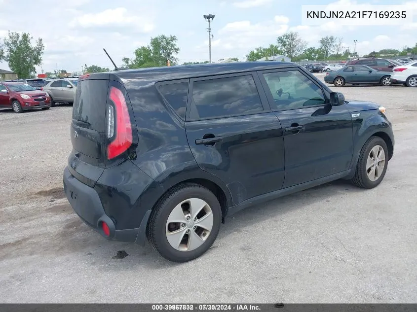 2015 Kia Soul VIN: KNDJN2A21F7169235 Lot: 39967832